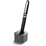 Maxbell Metal Pen Stand Accs Gadgets Toothbrush Stand Gift Display Stand for Adults grey