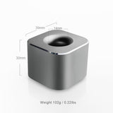Maxbell Metal Pen Stand Accs Gadgets Toothbrush Stand Gift Display Stand for Adults grey