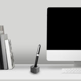 Maxbell Metal Pen Stand Accs Gadgets Toothbrush Stand Gift Display Stand for Adults grey