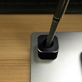 Maxbell Metal Pen Stand Accs Gadgets Toothbrush Stand Gift Display Stand for Adults black