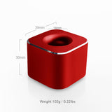 Maxbell Metal Pen Stand Accs Gadgets Toothbrush Stand Gift Display Stand for Adults red