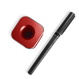 Maxbell Metal Pen Stand Accs Gadgets Toothbrush Stand Gift Display Stand for Adults red