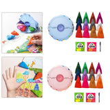 Maxbell 12Pcs Painting Pens with Storage Case Gifts for Beginner Adults Blue