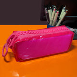 Maxbell Pencil Case Abrasion Resistant Comfortable Waterproof Case for Handbag Red