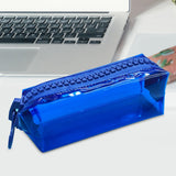 Maxbell Pencil Case Abrasion Resistant Comfortable Waterproof Case for Handbag Blue