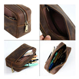 Maxbell Portable Pencil Case Pencil Holder Pencil Pouch for Office Pencil Coffee