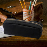 Maxbell High Capacity Pencil Pouch Cosmetic Bag for Middle/High school College Black