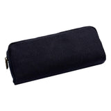 Maxbell High Capacity Pencil Pouch Cosmetic Bag for Middle/High school College Blue