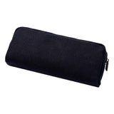 Maxbell High Capacity Pencil Pouch Cosmetic Bag for Middle/High school College Blue