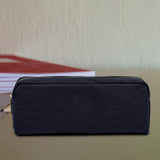 Maxbell High Capacity Pencil Pouch Cosmetic Bag for Middle/High school College Blue