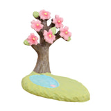 Maxbell Miniature Landscape Plum Tree Stump Fairy Miniatures for House Creative
