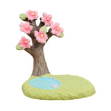 Maxbell Miniature Landscape Plum Tree Stump Fairy Miniatures for House Creative