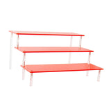 Maxbell Tabletop Acrylic Display Stand Risers Shelf 3 Tier Collection Organizer