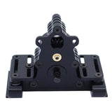 Maxbell 1/10 Transmission Cases for SCX10 Remote Control Crawler Car DIY Accs Black