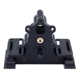 Maxbell 1/10 Transmission Cases for SCX10 Remote Control Crawler Car DIY Accs Black