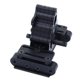 Maxbell 1/10 Transmission Cases for SCX10 Remote Control Crawler Car DIY Accs Black