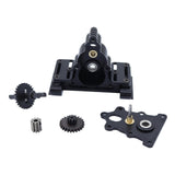 Maxbell 1/10 Transmission Cases for SCX10 Remote Control Crawler Car DIY Accs Silver
