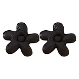 Maxbell 2x Shoe Charms Shoes Buckle Embellishments for Jewelry Making Decoration Black