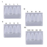 Maxbell 4x Silicone Guitar Finger Guards for Guitar Beginner Stringed Instruments L