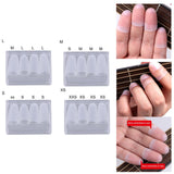Maxbell 4x Silicone Guitar Finger Guards for Guitar Beginner Stringed Instruments L
