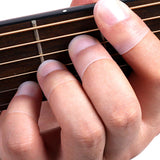 Maxbell 4x Silicone Guitar Finger Guards for Guitar Beginner Stringed Instruments M