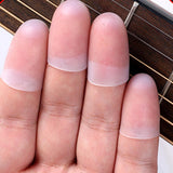 Maxbell 4x Silicone Guitar Finger Guards for Guitar Beginner Stringed Instruments S
