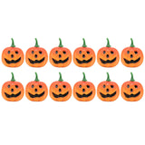 Maxbell 12 Pieces Simulation Pumpkins Fall Harvest Decor Prop for Party Ornament Orange