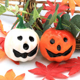 Maxbell 12 Pieces Simulation Pumpkins Fall Harvest Decor Prop for Party Ornament Orange