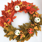 Maxbell 12 Pieces Simulation Pumpkins Fall Harvest Decor Prop for Party Ornament White and Orange