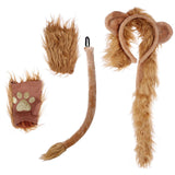 Maxbell Animal Lion Costume Headwear Accessories for Carnival Themed Party Kids