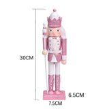 Maxbell 4x Festive Collectible Nutcracker Sparkle for Bedroom Shelves