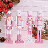 Maxbell 4x Festive Collectible Nutcracker Sparkle for Bedroom Shelves