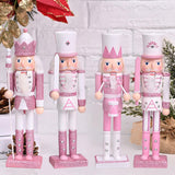 Maxbell 4x Festive Collectible Nutcracker Sparkle for Bedroom Shelves