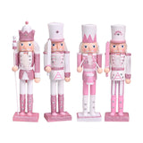 Maxbell 4x Festive Collectible Nutcracker Sparkle for Bedroom Shelves