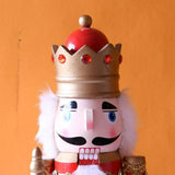 Maxbell Traditional Nutcracker Soldier Figurine Multipurpose for Shop Window Bedroom