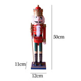 Maxbell Traditional Nutcracker Soldier Figurine Multipurpose for Shop Window Bedroom