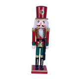 Maxbell 30cm Nutcracker Soldier Figurine Christmas Ornament for Bedroom Bookshelf Brown