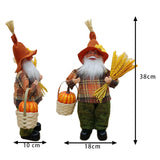 Maxbell Figures Santa Statues and Figurines for Collectible Figurines pointed hat old man