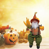 Maxbell Figures Santa Statues and Figurines for Collectible Figurines sitting and green