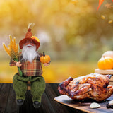 Maxbell Figures Santa Statues and Figurines for Collectible Figurines sitting and green