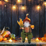 Maxbell Figures Santa Statues and Figurines for Collectible Figurines sitting and green