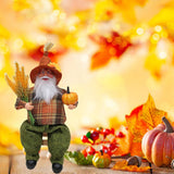 Maxbell Figures Santa Statues and Figurines for Collectible Figurines sitting and green