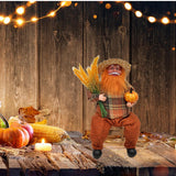 Maxbell Figures Santa Statues and Figurines for Collectible Figurines sitting orange