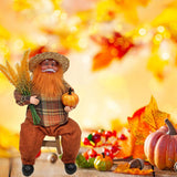 Maxbell Figures Santa Statues and Figurines for Collectible Figurines sitting orange