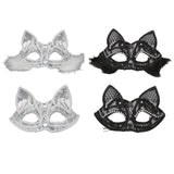 Maxbell Luxury Masquerade Ball Mask Cosplay Costume Lace Masks Girls Dress Up White With Hair