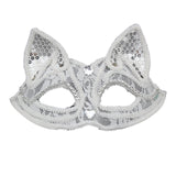 Maxbell Luxury Masquerade Ball Mask Cosplay Costume Lace Masks Girls Dress Up White Without Hair