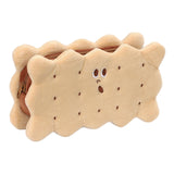 Maxbell Biscuit Shape Pencil Case Pen Bag Multi Purpose for Children Birthday Gift
