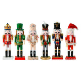 Maxbell Nutcracker Ornament Christmas Nutcracker Figures for Collectible Kids Gifts Red