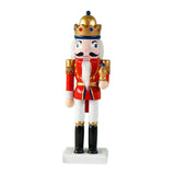 Maxbell Nutcracker Ornament Christmas Nutcracker Figures for Collectible Kids Gifts Red