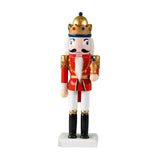 Maxbell Nutcracker Ornament Christmas Nutcracker Figures for Collectible Kids Gifts Red